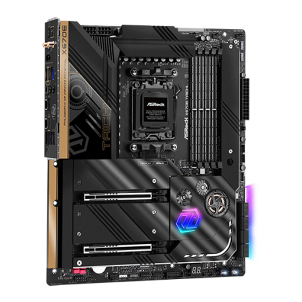 เมนบอร์ด ASRock X670E Taichi ร - X870E Atx Motherboard บทวิจารณ์และราคา