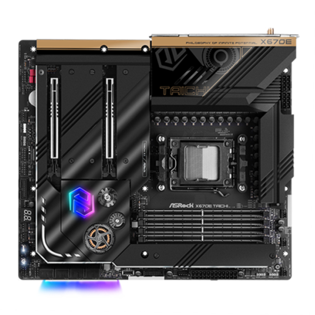 เมนบอร์ด ASRock X670E Taichi ร - X870E Atx Motherboard บทวิจารณ์และราคา