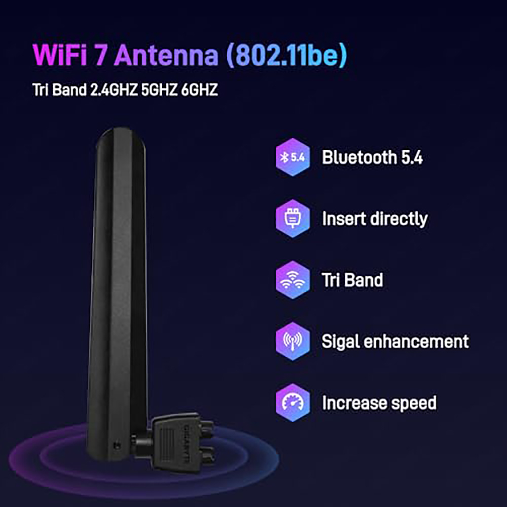 EZ-Plug WIFI 7 เสาอากาศสำหรับเ - Z890 Wi-Fi 7 Motherboard บทวิจารณ์และราคา