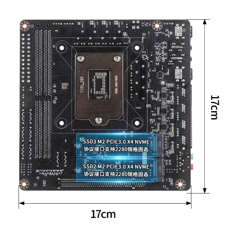 C246 สีดำ Synology Feiniu ประห - C246 Ecc Server Motherboard บทวิจารณ์และราคา