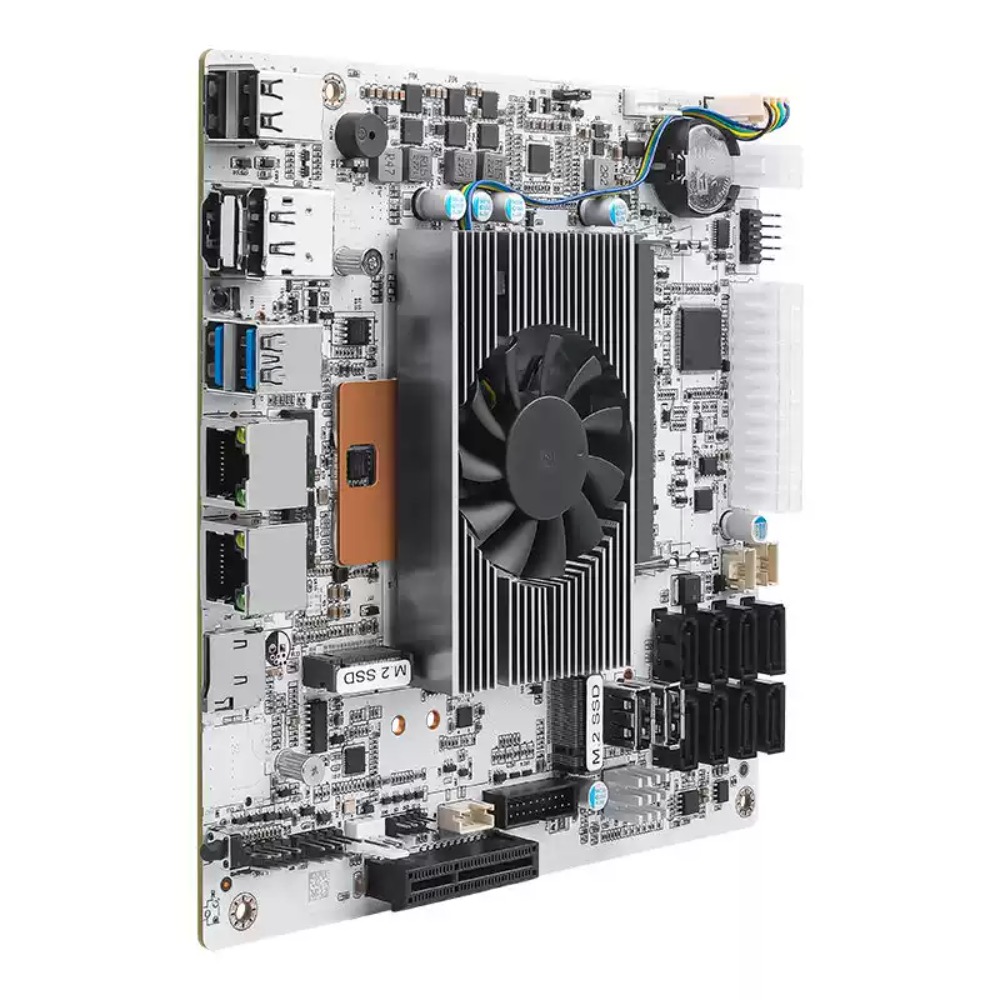 เมนบอร์ด Mini‑ITX สีขาว M11 NA - Mini Itx Dual 2.5G Nas Motherboard บทวิจารณ์และราคา