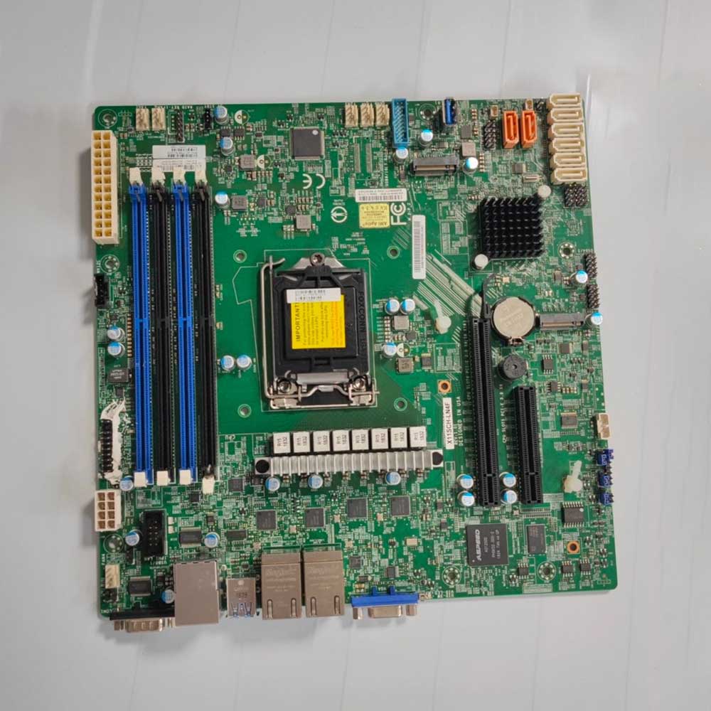 เมนบอร์ดเซิร์ฟเวอร์ NAS ชิป C2 - C246 Ecc Server Motherboard บทวิจารณ์และราคา