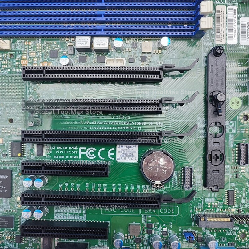 เมนบอร์ดเซิร์ฟเวอร์แบบ Dual CP - C621 Dual Cpu Motherboard บทวิจารณ์และราคา